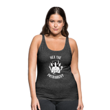 Hex the Patriarchy Women’s Premium Tank Top - charcoal grey