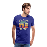Best Papaw By Par Men's Premium T-Shirt - royal blue