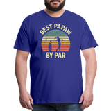 Best Papaw By Par Men's Premium T-Shirt - royal blue