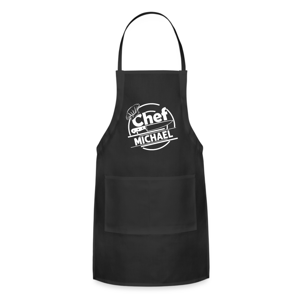 Chef Michael Adjustable Apron - black