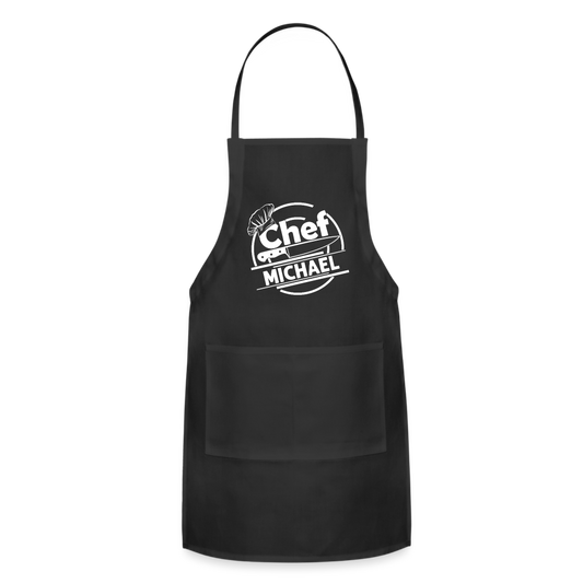 Chef Michael Adjustable Apron - black