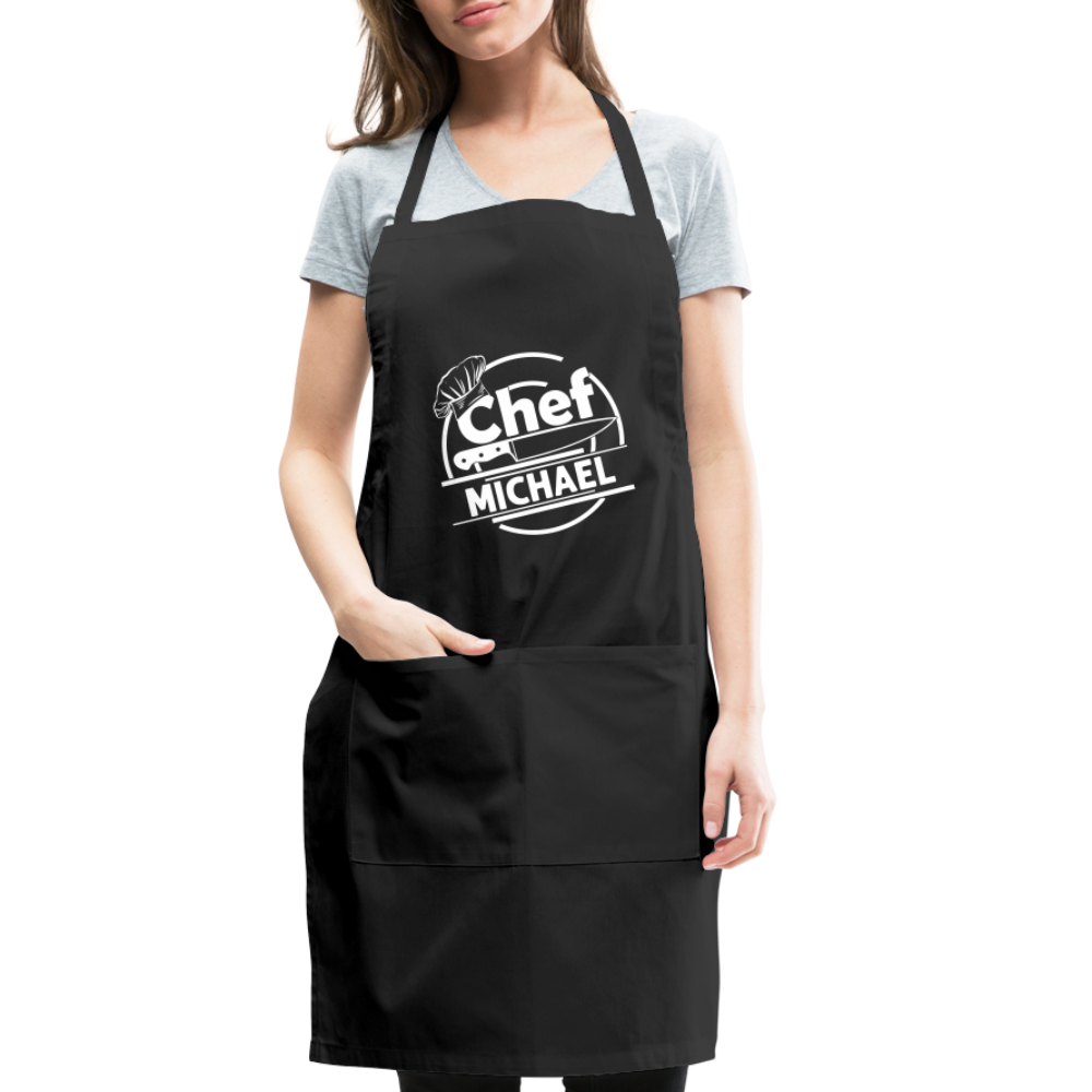 Chef Michael Adjustable Apron - black