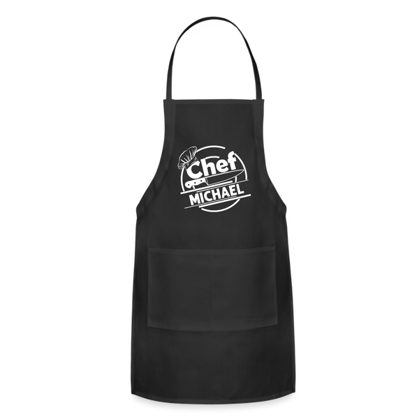 Chef Michael Adjustable Apron - black