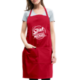 Chef Michael Adjustable Apron - red