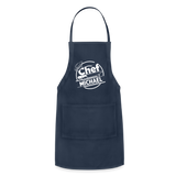 Chef Michael Adjustable Apron - navy