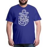 Captain Dad Men's Premium T-Shirt - royal blue