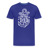 Captain Dad Men's Premium T-Shirt - royal blue