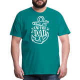 Captain Dad Men's Premium T-Shirt - teal