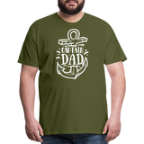 Captain Dad Men's Premium T-Shirt - olive green