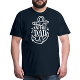 Captain Dad Men's Premium T-Shirt - deep navy