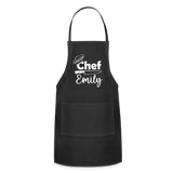 Chef Emily Adjustable Apron - black