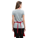 Chef Emily Adjustable Apron - red