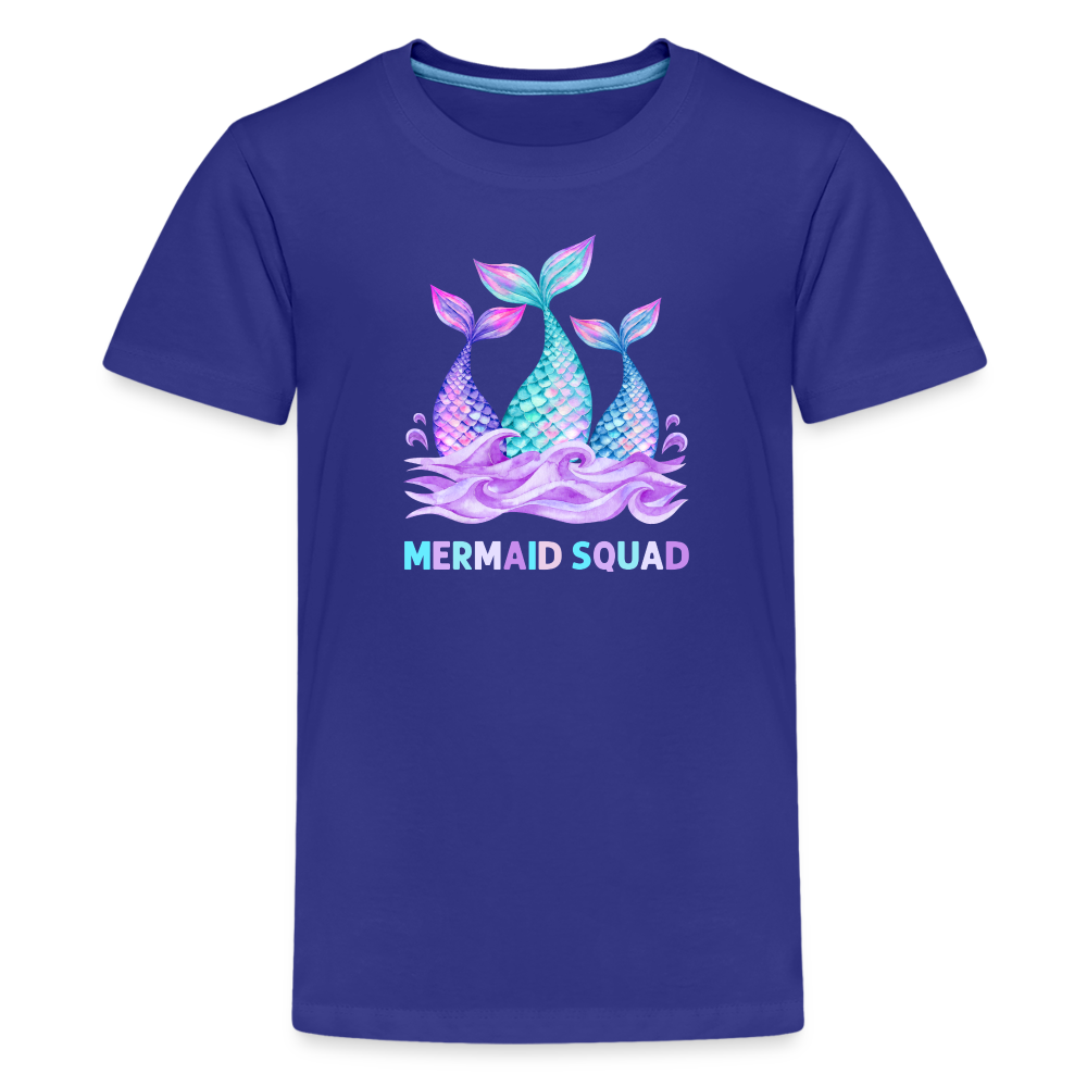 Mermaid Squad Kids' Premium T-Shirt - royal blue
