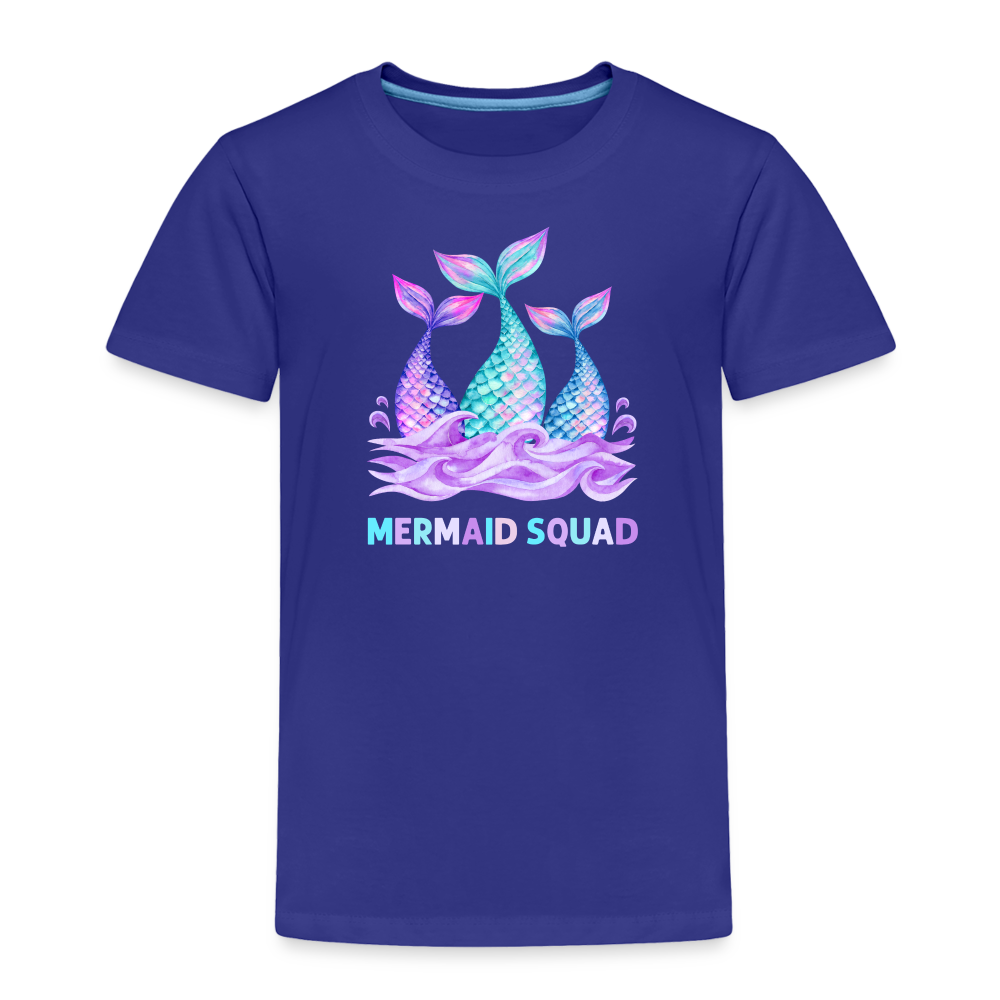Mermaid Squad Toddler Premium T-Shirt - royal blue