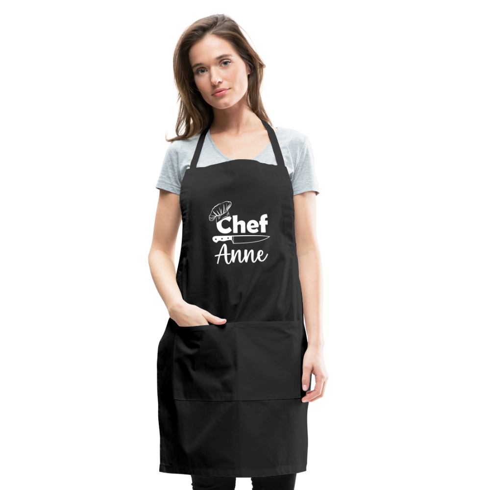 Chef Anne Adjustable Apron - black