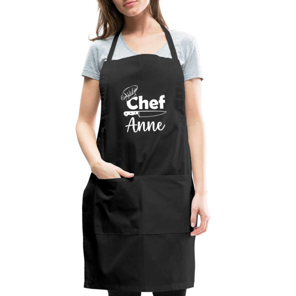 Chef Anne Adjustable Apron - black