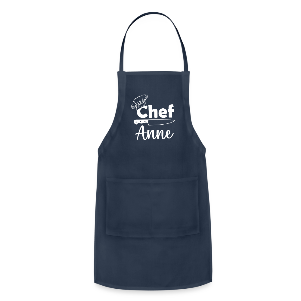Chef Anne Adjustable Apron - navy