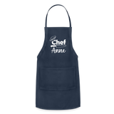 Chef Anne Adjustable Apron - navy