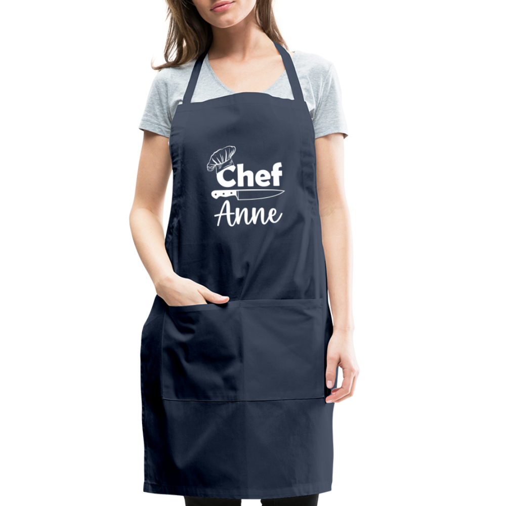 Chef Anne Adjustable Apron - navy