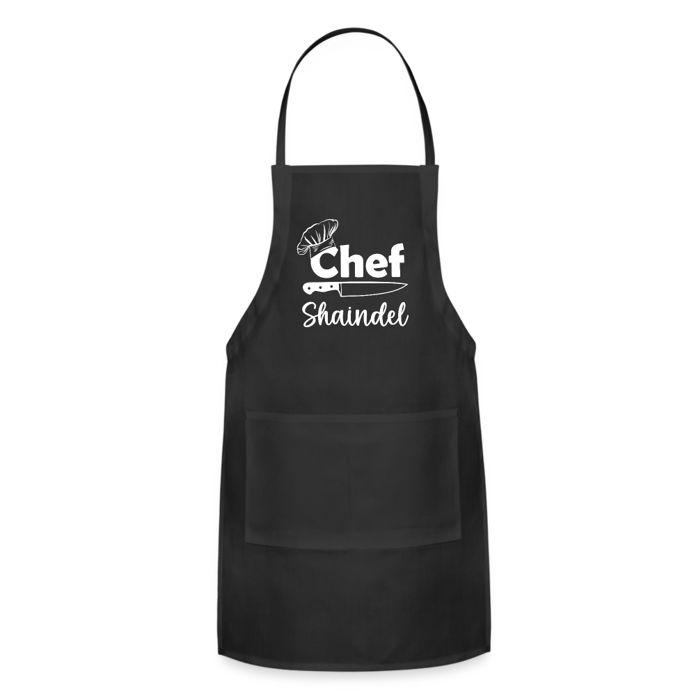 Chef Shaindel Adjustable Apron - black