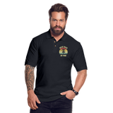 Best Dad By Par Disc Golf Men's Pique Polo Shirt - midnight navy