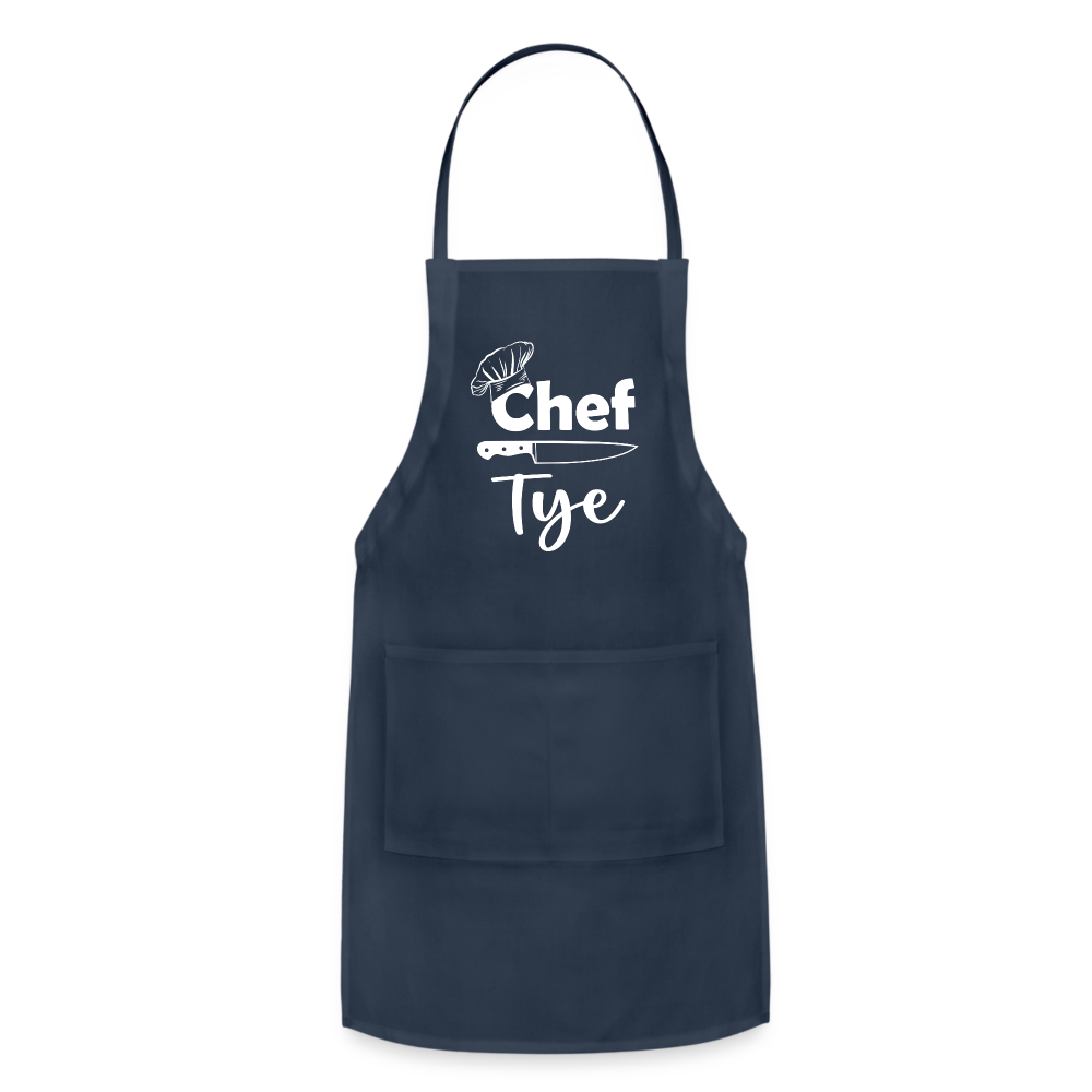 Chef Tye Adjustable Apron - navy