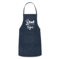 Chef Tye Adjustable Apron - navy
