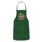 Maddox Hair Stylist Adjustable Apron - forest green