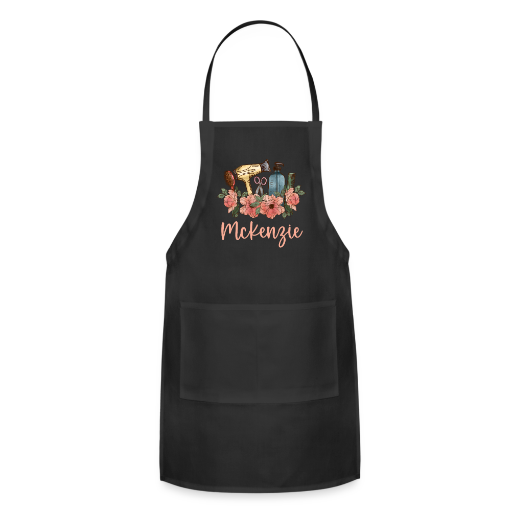 McKenzie Stylist Adjustable Apron - black