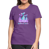Mermaid Squad Women’s Premium T-Shirt - purple
