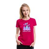 Mermaid Squad Women’s Premium T-Shirt - dark pink