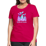 Mermaid Squad Women’s Premium T-Shirt - dark pink