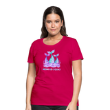 Mermaid Squad Women’s Premium T-Shirt - dark pink