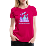 Mermaid Squad Women’s Premium T-Shirt - dark pink