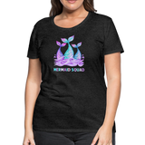 Mermaid Squad Women’s Premium T-Shirt - charcoal grey