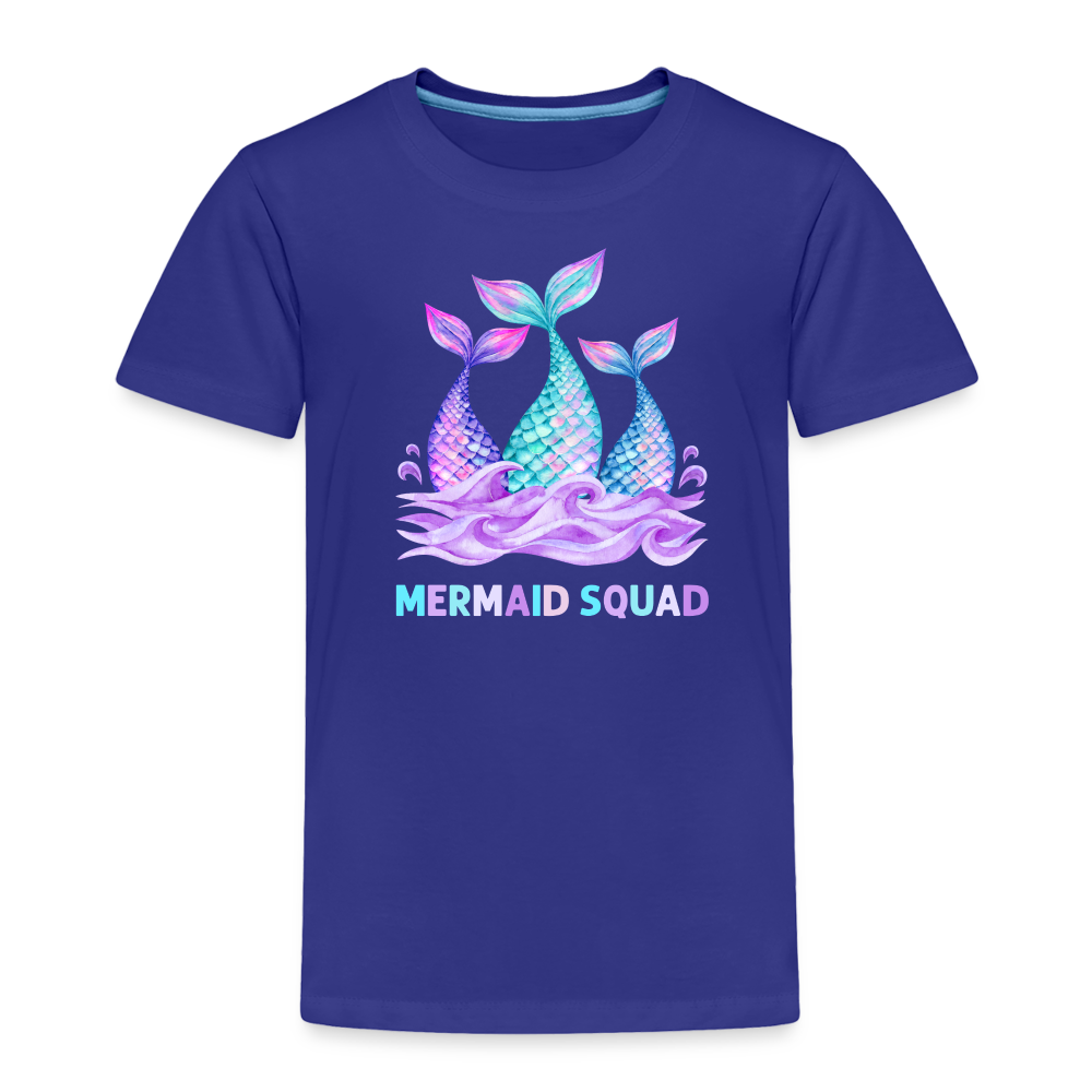 Mermaid Squad Toddler Premium T-Shirt - royal blue