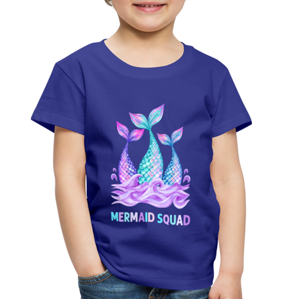Mermaid Squad Toddler Premium T-Shirt - royal blue