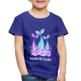 Mermaid Squad Toddler Premium T-Shirt - royal blue