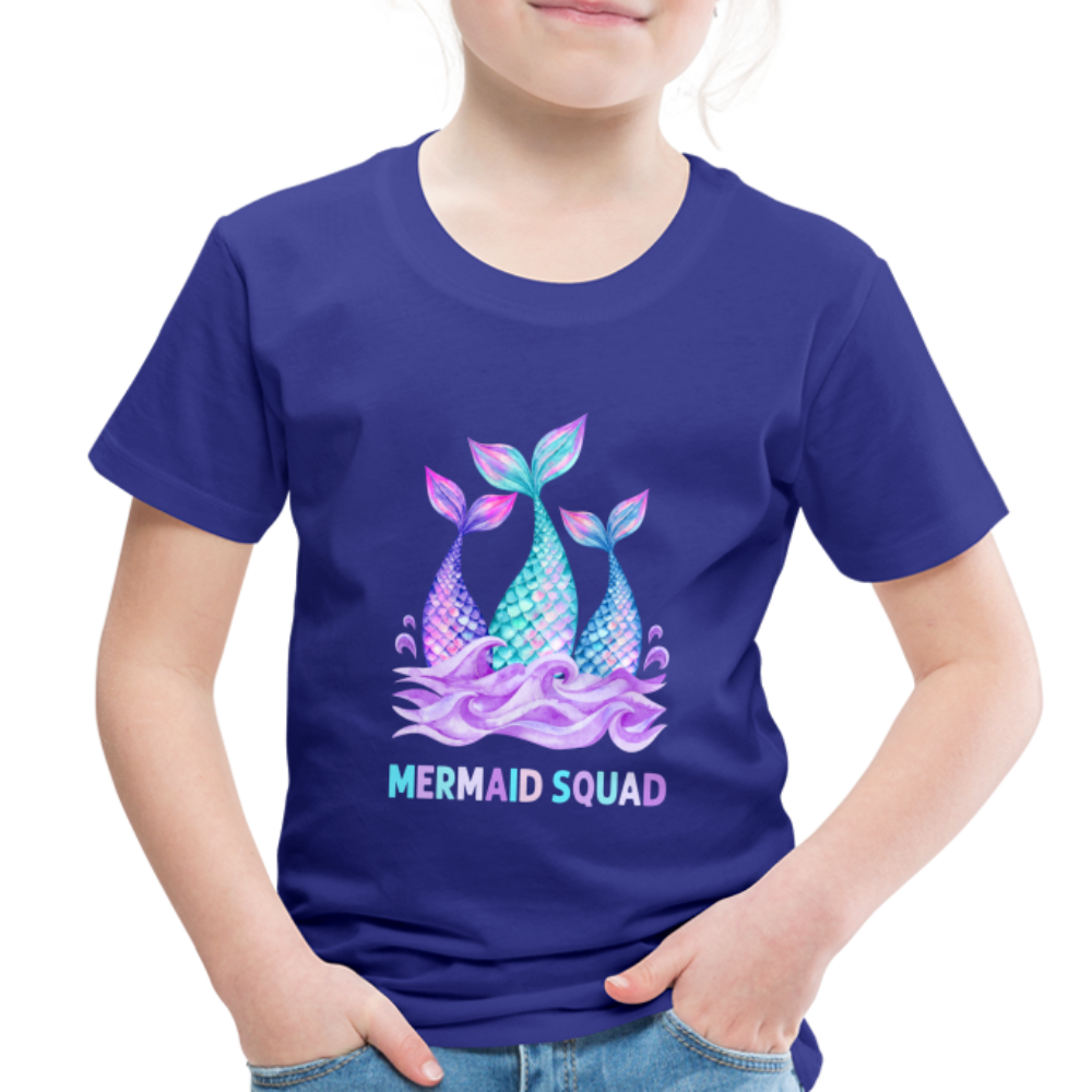 Mermaid Squad Toddler Premium T-Shirt - royal blue