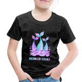 Mermaid Squad Toddler Premium T-Shirt - charcoal grey