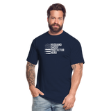 Husband Daddy Protector Hero Men's Tall T-Shirt - navy