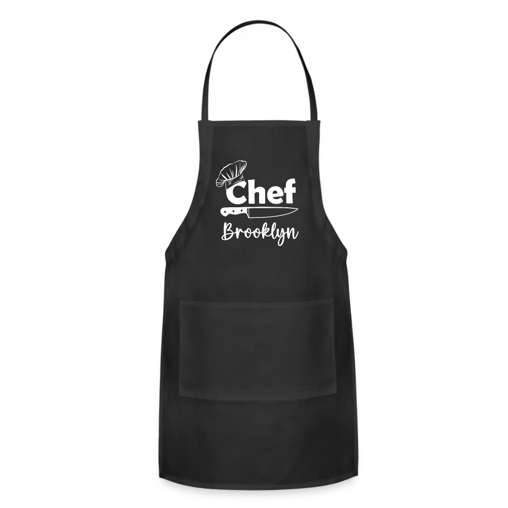 Chef Brooklyn Adjustable Apron - black