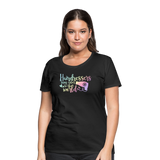 Hairdressers Bring Color to the World Women’s Premium T-Shirt - black