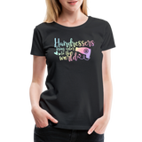Hairdressers Bring Color to the World Women’s Premium T-Shirt - black