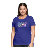 Hairdressers Bring Color to the World Women’s Premium T-Shirt - royal blue