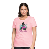 Salty Witch Mermaid Women’s Premium T-Shirt - pink