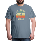 Best Bumpa By Par Men's Premium T-Shirt - steel blue