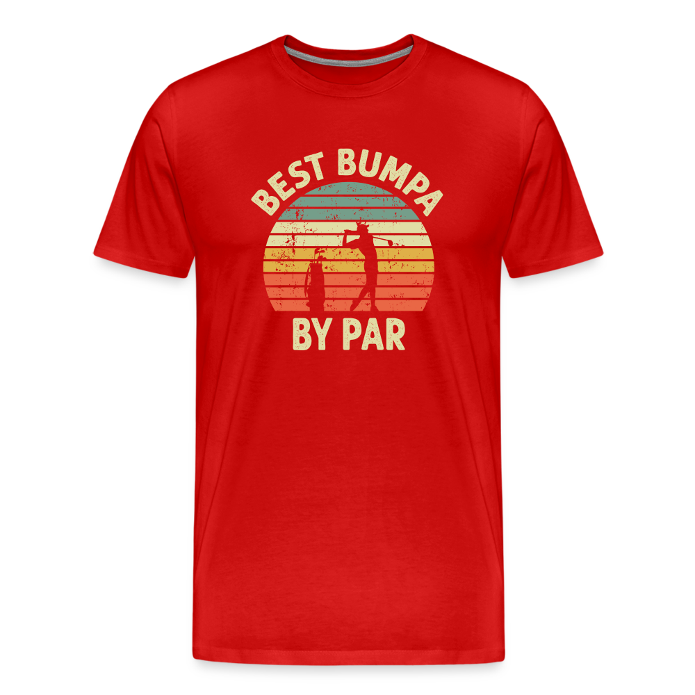 Best Bumpa By Par Men's Premium T-Shirt - red