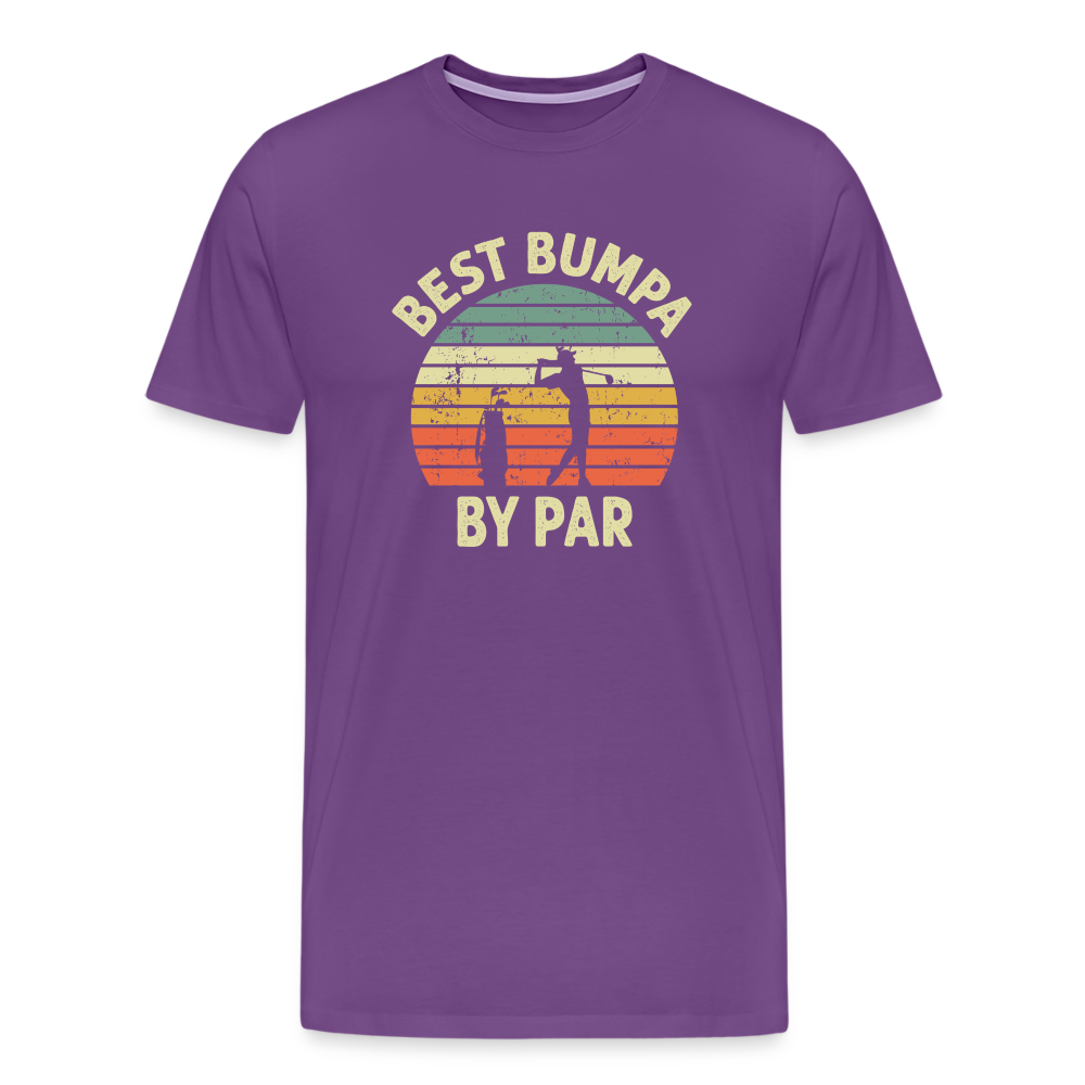 Best Bumpa By Par Men's Premium T-Shirt - purple