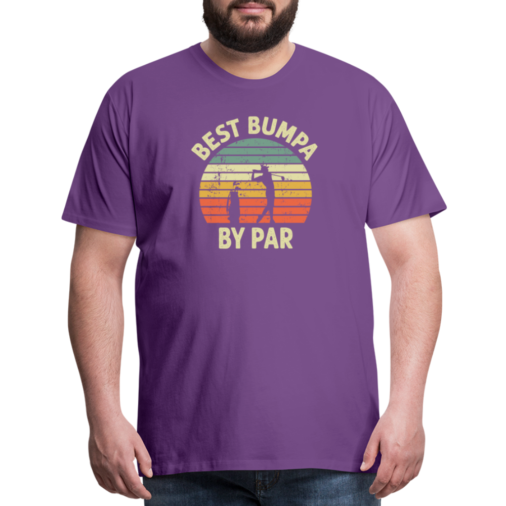 Best Bumpa By Par Men's Premium T-Shirt - purple
